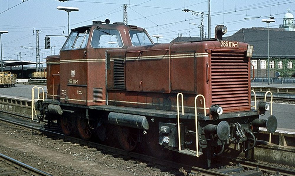тепловоз DB Class V 65, фото 1973 года